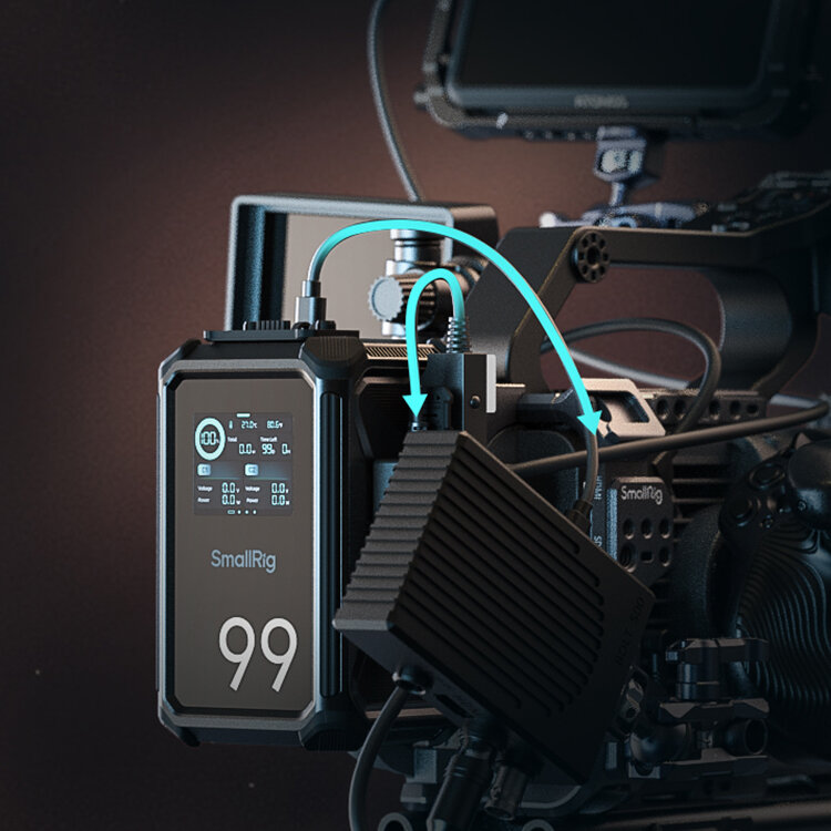 Аккумулятор SmallRig X-Touch Smart Triple-Proof V-Mount X99 Аккумулятор SmallRig X-Touch Smart Triple-Proof V-Mount X99