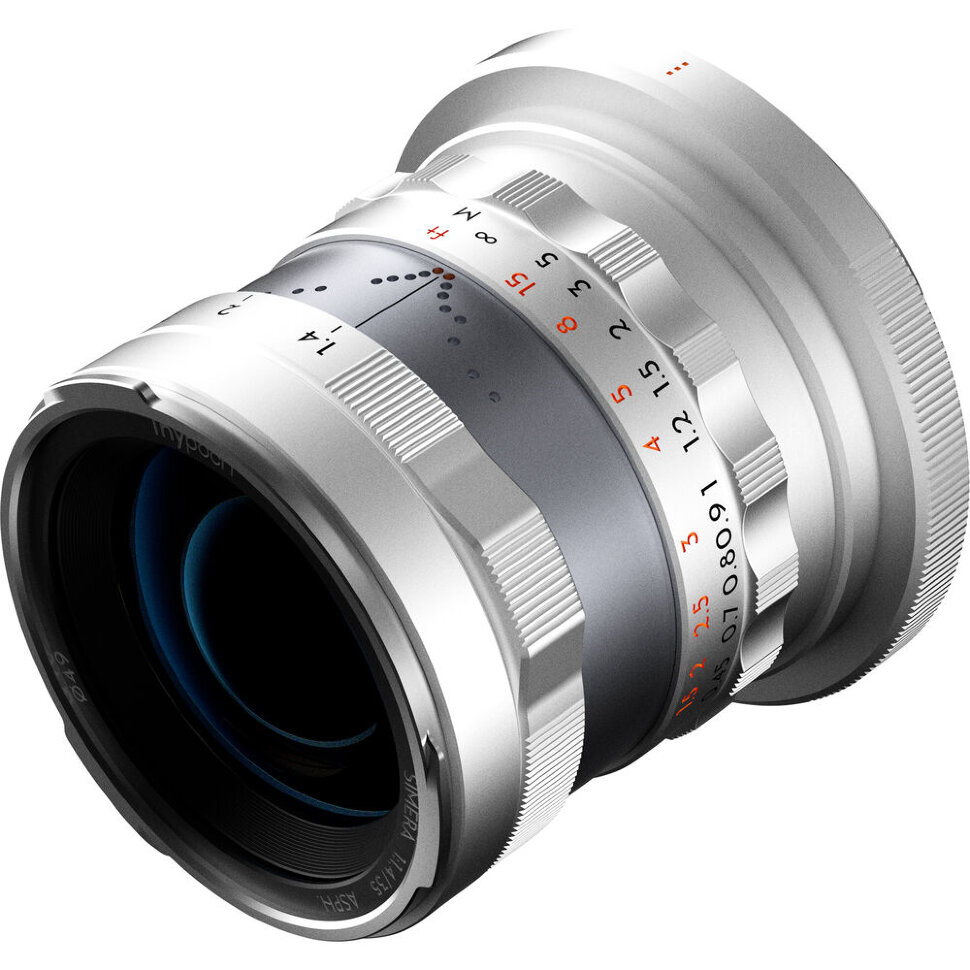 Объектив Thypoch Simera FF 35mm f1.4 Z-mount Серебро Объектив Thypoch Simera FF 35mm f1.4 Z-mount Серебро