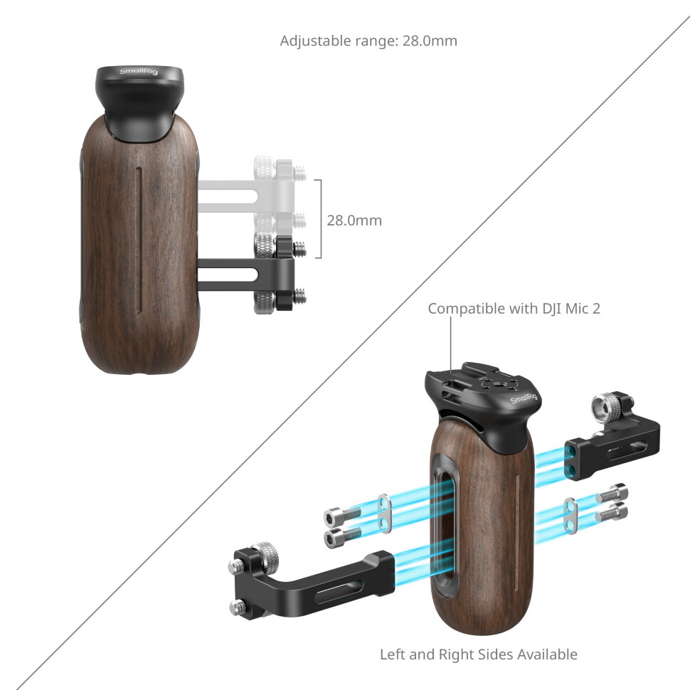 Рукоятка SmallRig 5237 Wooden Side Handle 1/4" Рукоятка SmallRig 5237 Wooden Side Handle 1/4"