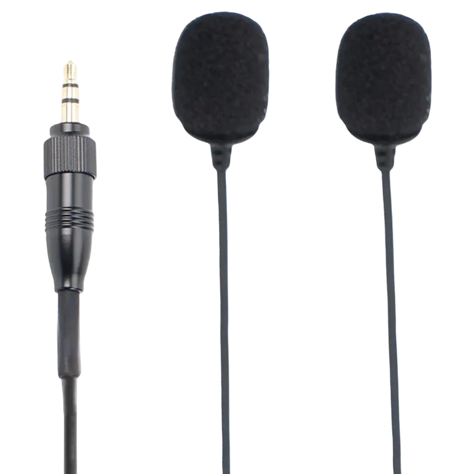Микрофон петличный двойной Deity Dual-Head W.Lav Pro Omni Lavalier Чёрный Микрофон петличный двойной Deity Dual-Head W.Lav Pro Omni Lavalier Чёрный