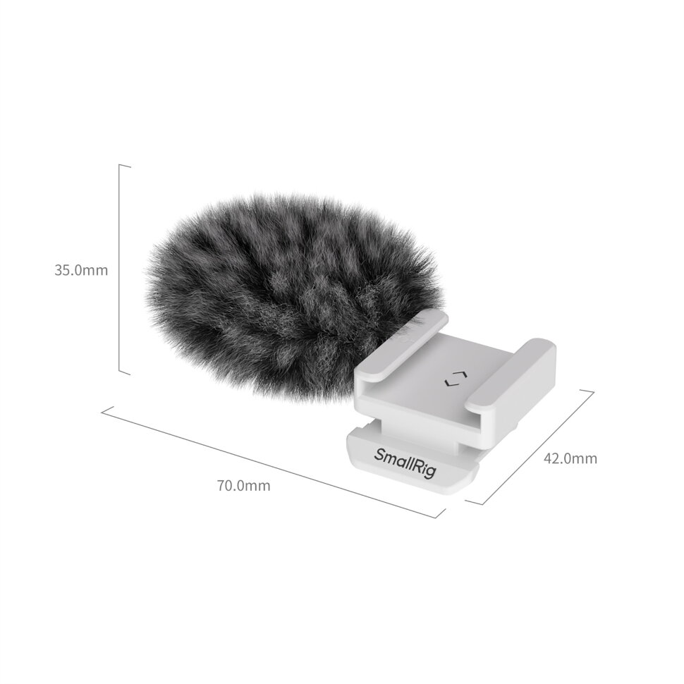 Ветрозащита ворсовая SmallRig 5434 Furry Windscreen Kit для Canon R50 V (2шт) Ветрозащита ворсовая SmallRig 5434 Furry Windscreen Kit для Canon R50 V (2шт)