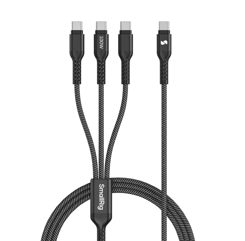 Кабель SmallRig 3-в-1 Type-C 100Вт Кабель SmallRig 3-в-1 Type-C 100Вт