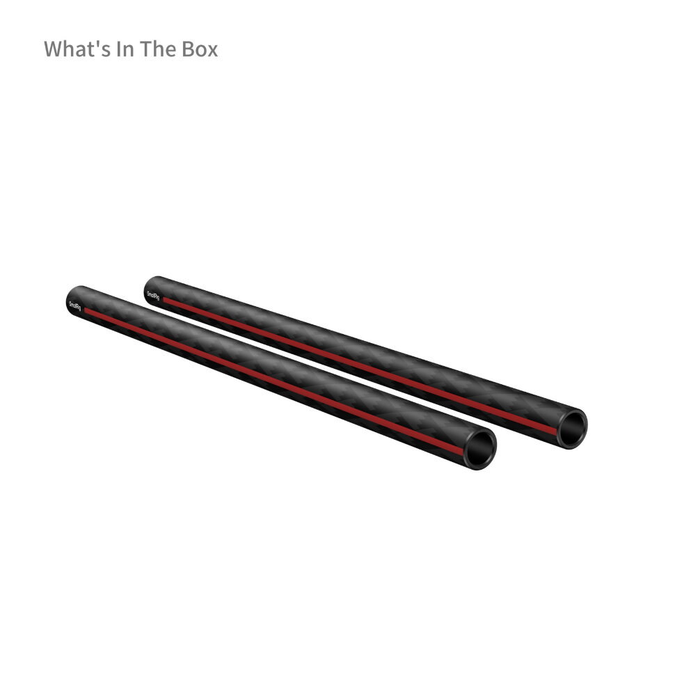 Комплект направляющих SmallRig 5212 Carbon Fiber Rods 12" (2шт) Комплект направляющих SmallRig 5212 Carbon Fiber Rods 12" (2шт)