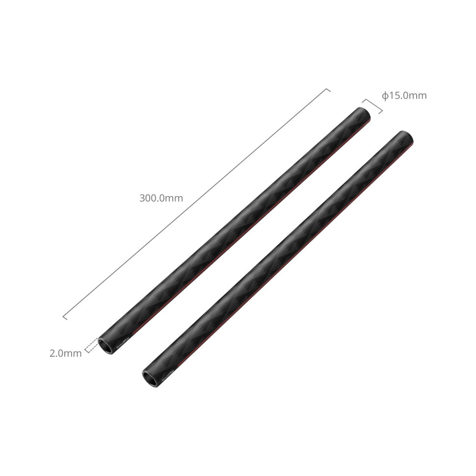 Комплект направляющих SmallRig 5212 Carbon Fiber Rods 12" (2шт) Комплект направляющих SmallRig 5212 Carbon Fiber Rods 12" (2шт)
