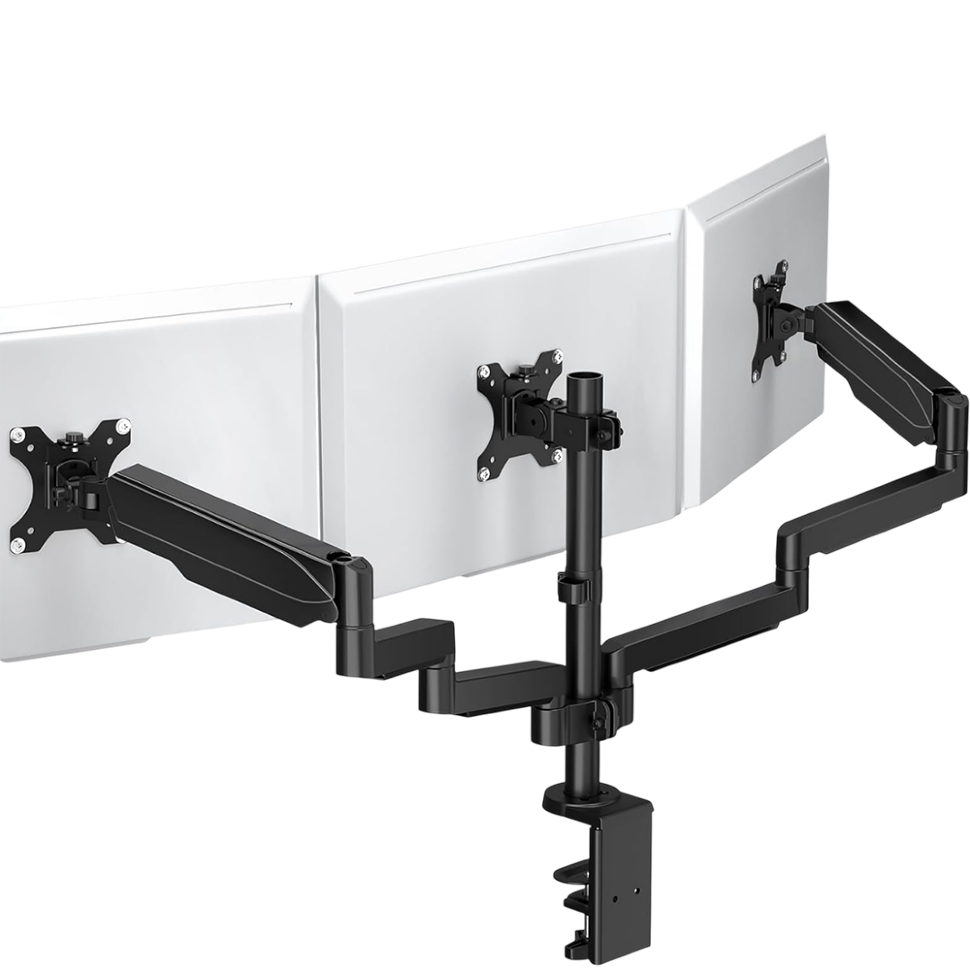 Кронштейн тройной настольный Forging Mount Triple Monitor Desk Stand (13 - 27'') Кронштейн тройной настольный Forging Mount Triple Monitor Desk Stand (13 - 27'')