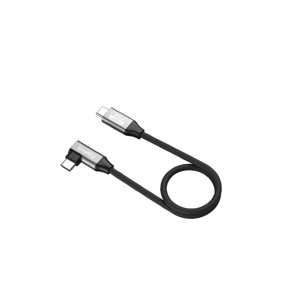 Кабель SmallRig 5075 Type-C Angled 35см (40Гб/с + 240Вт + 8K) Кабель SmallRig 5075 Type-C Angled 35см (40Гб/с + 240Вт + 8K)