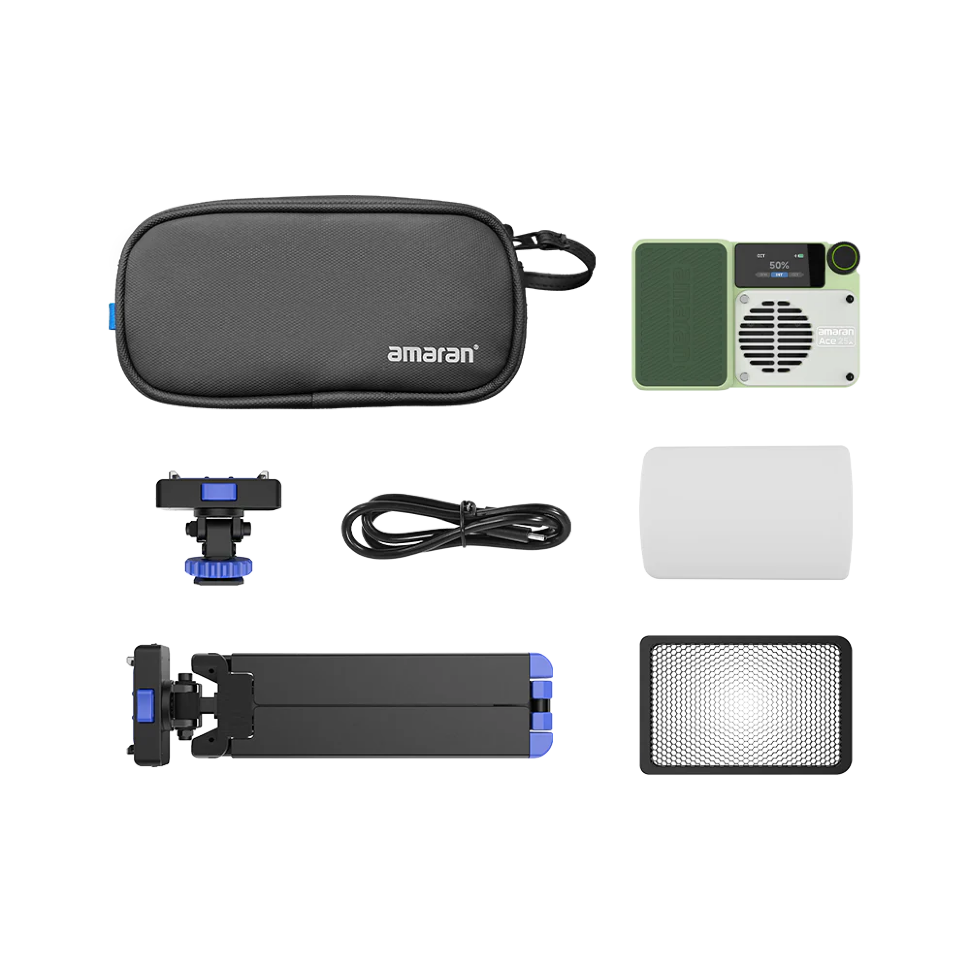 Осветитель Amaran Ace 25x Kit Зелёный