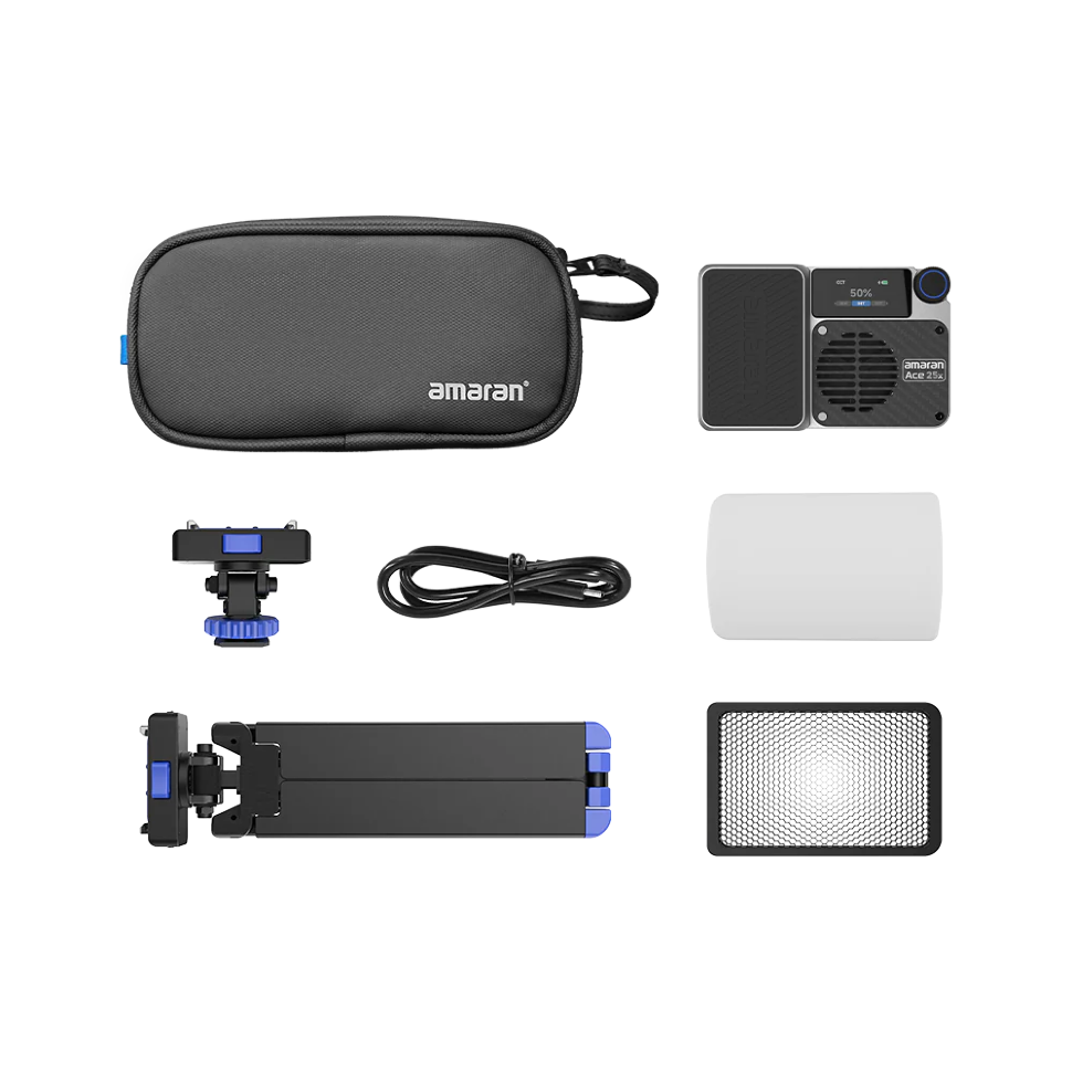 Осветитель Amaran Ace 25x Kit Серебро