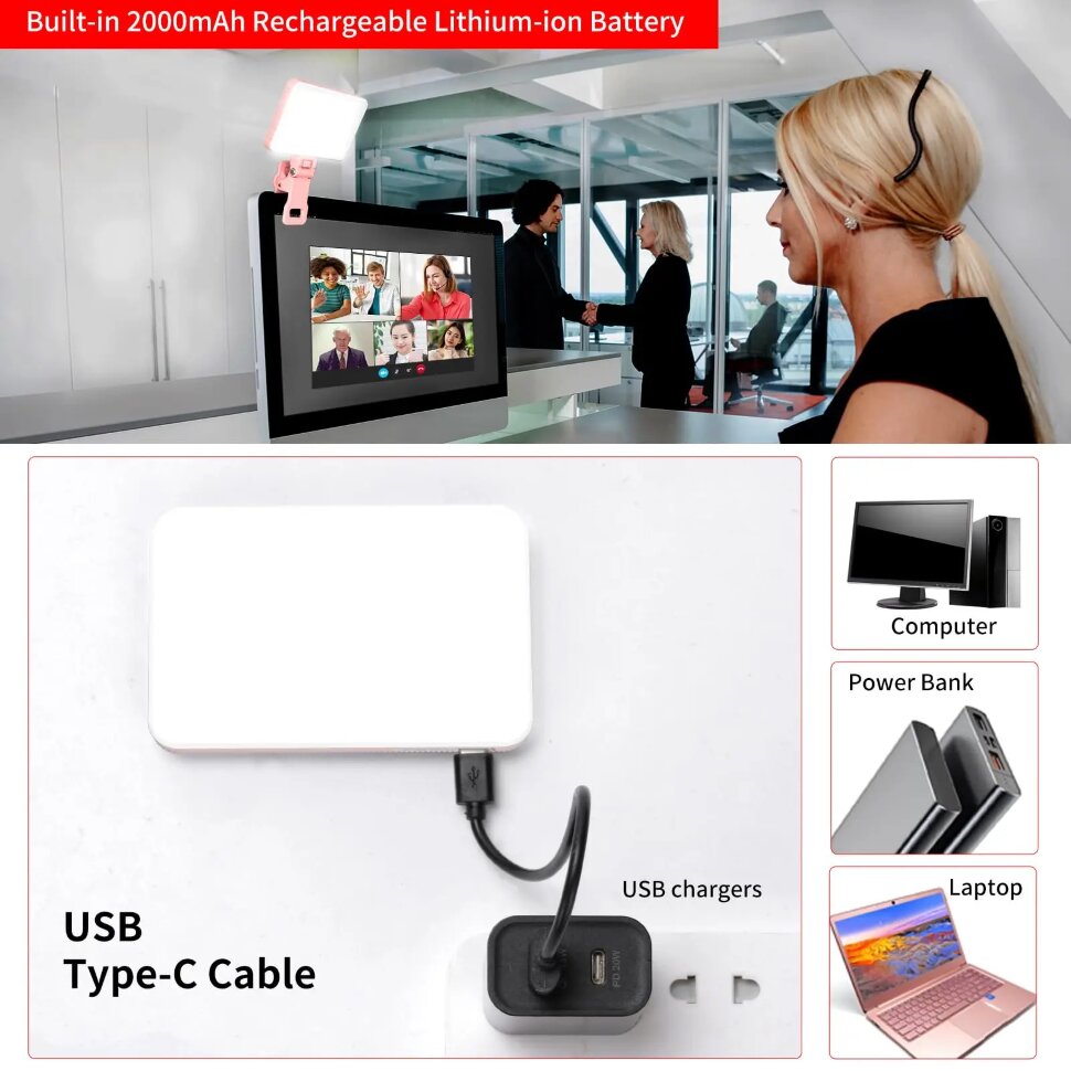 Осветитель KingMa KM-80AI Чёрный Осветитель KingMa KM-80AI Чёрный