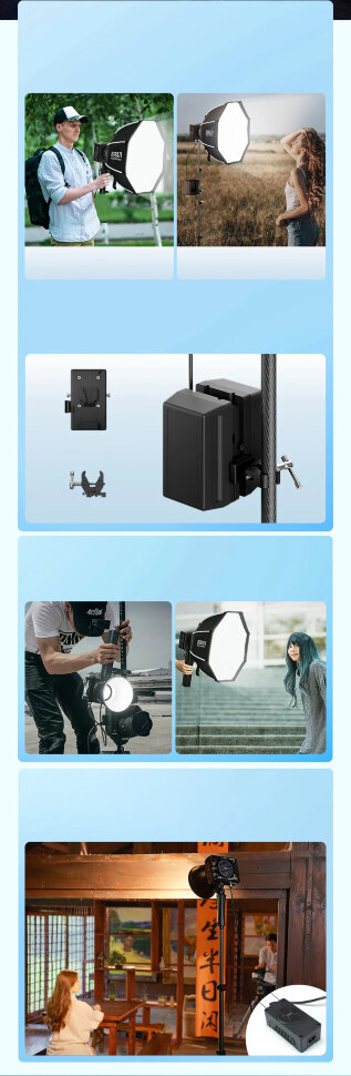 Осветитель Sirui C300X II Осветитель Sirui C300X II