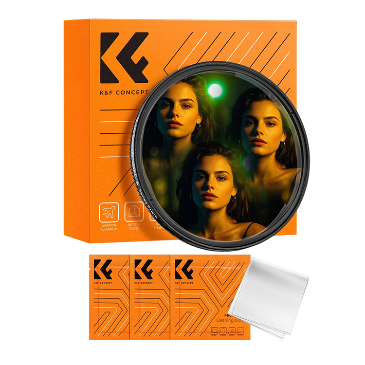 Светофильтр K&F Concept  Nano-B Kaleidoscope Prism Triangular 82мм Светофильтр K&F Concept  Nano-B Kaleidoscope Prism Triangular 82мм