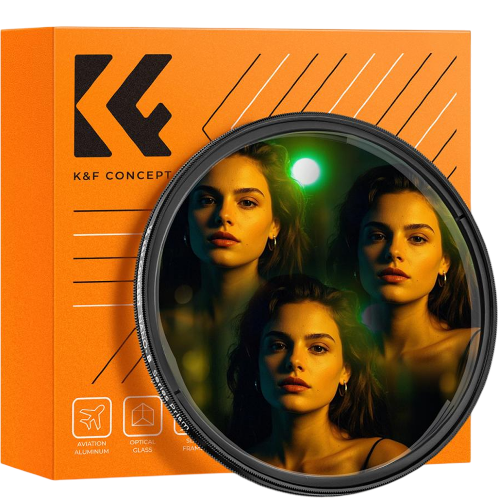 Светофильтр K&F Concept  Nano-B Kaleidoscope Prism Triangular 82мм