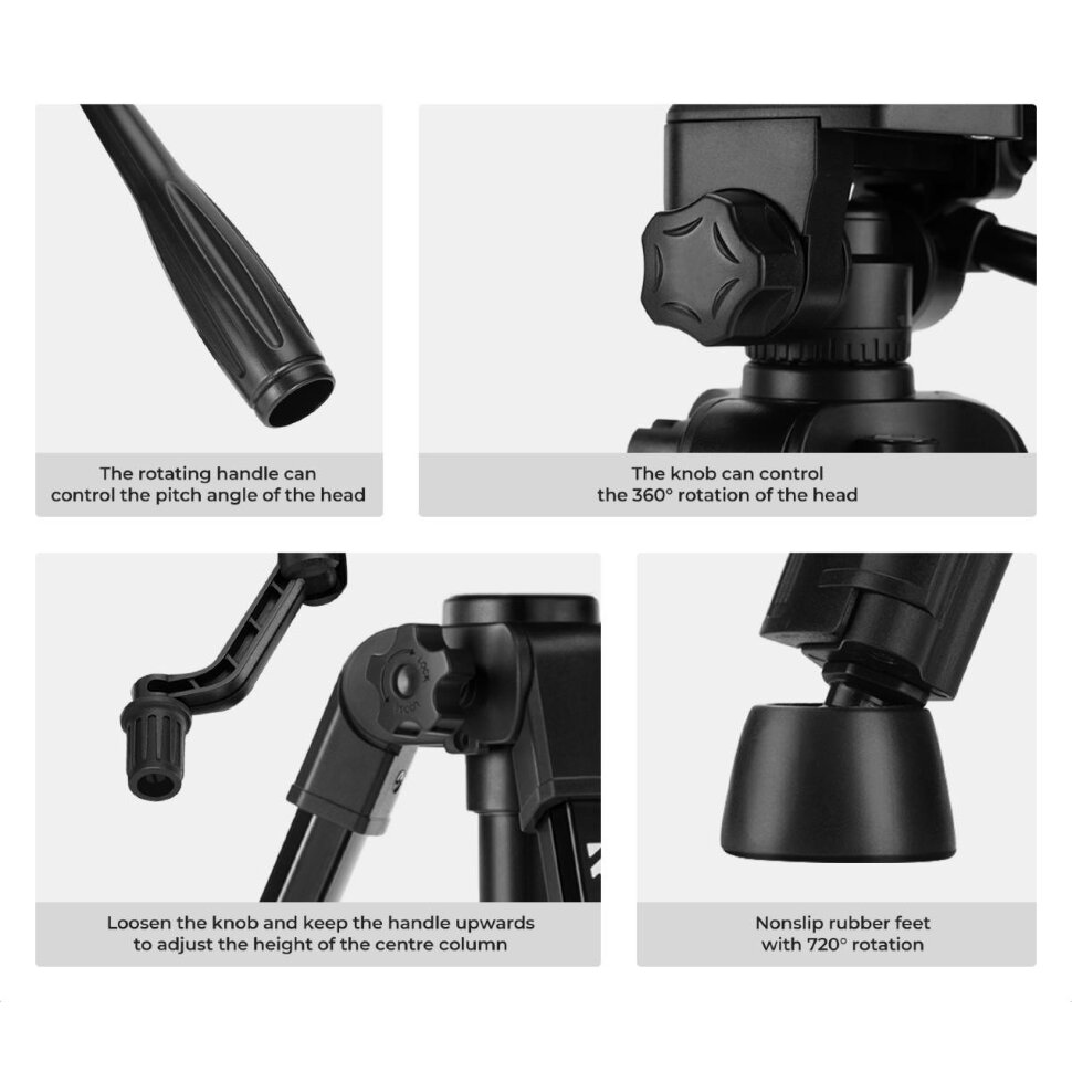 Штатив K&F Concept S233A0 Smart Штатив K&F Concept S233A0 Smart