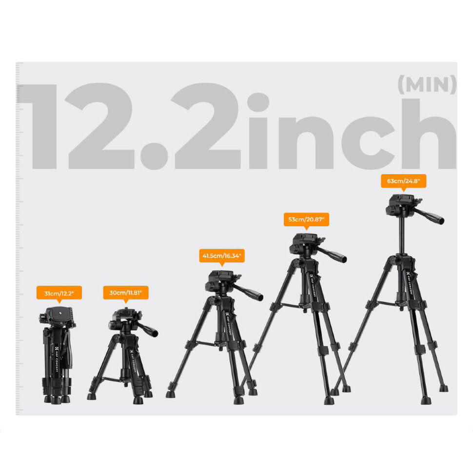 Штатив K&F Concept S233A0 Smart Штатив K&F Concept S233A0 Smart