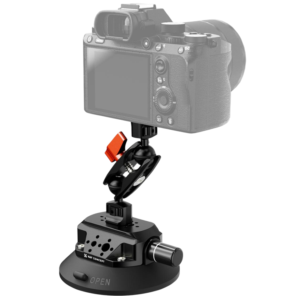 Присоска с magic arm K&F Concept 4.5" Air pump