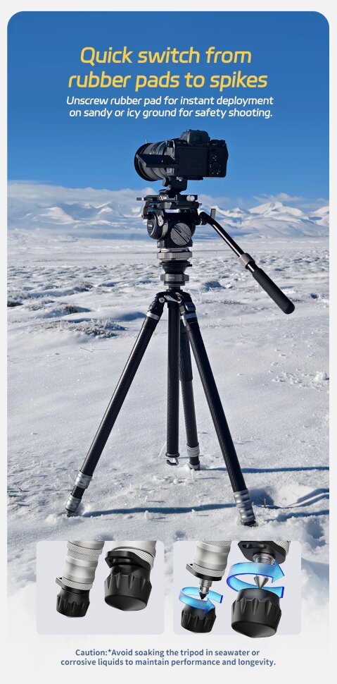 Штатив YC Onion Tako T23 с головой BC44/Litchi Gimble Arm + Overhead Rig Штатив YC Onion Tako T23 с головой BC44/Litchi Gimble Arm + Overhead Rig