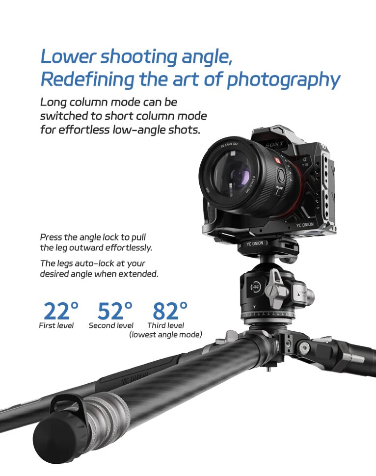 Штатив YC Onion Tako T23 с головой BC44/Litchi Gimble Arm + Overhead Rig Штатив YC Onion Tako T23 с головой BC44/Litchi Gimble Arm + Overhead Rig