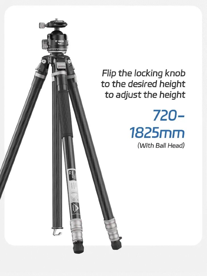 Штатив YC Onion Tako T23 с головой BC44/Litchi Gimble Arm + Overhead Rig Штатив YC Onion Tako T23 с головой BC44/Litchi Gimble Arm + Overhead Rig