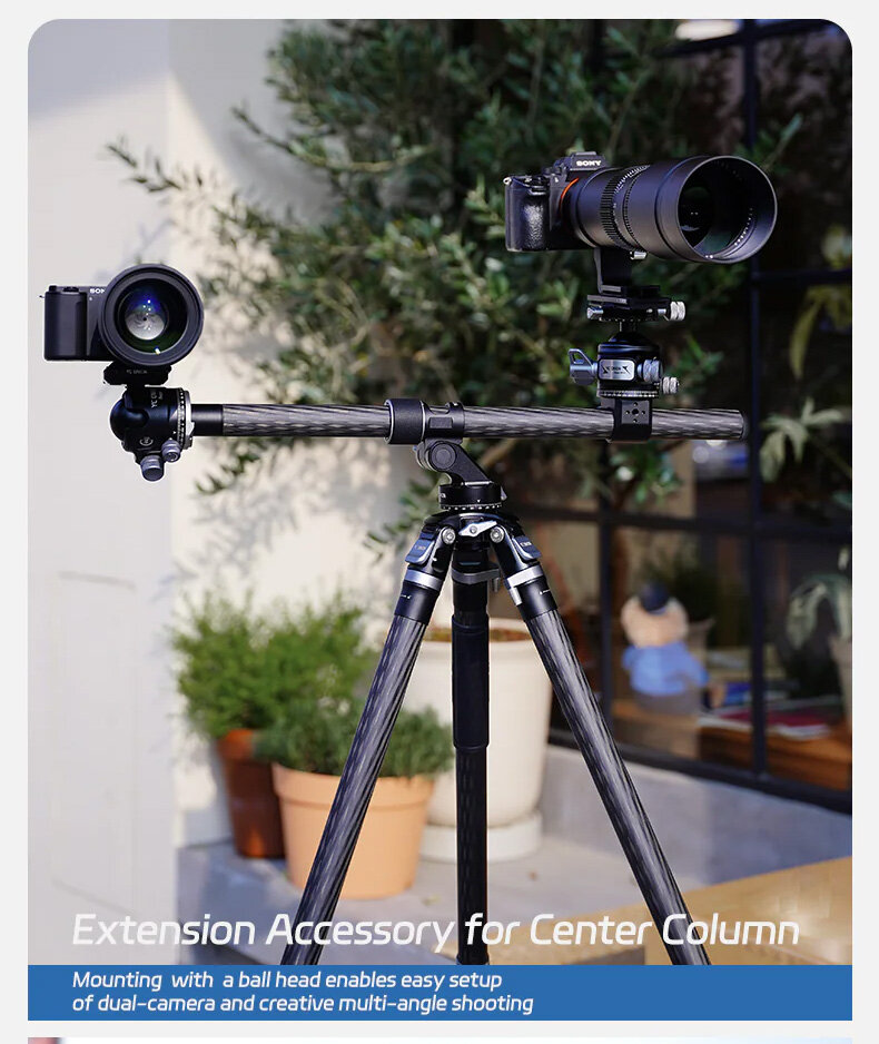 Штатив YC Onion Tako T23 с головой BC44/Litchi Gimble Arm + Overhead Rig Штатив YC Onion Tako T23 с головой BC44/Litchi Gimble Arm + Overhead Rig