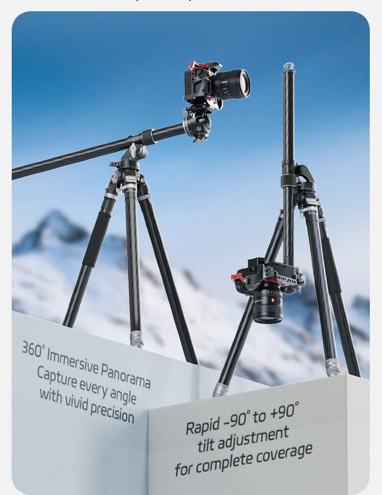 Штатив YC Onion Tako T23 с головой BC44/Litchi Gimble Arm + Overhead Rig Штатив YC Onion Tako T23 с головой BC44/Litchi Gimble Arm + Overhead Rig