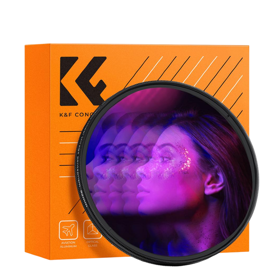 Светофильтр K&F Concept Linear Mirage Pentaprism 82мм