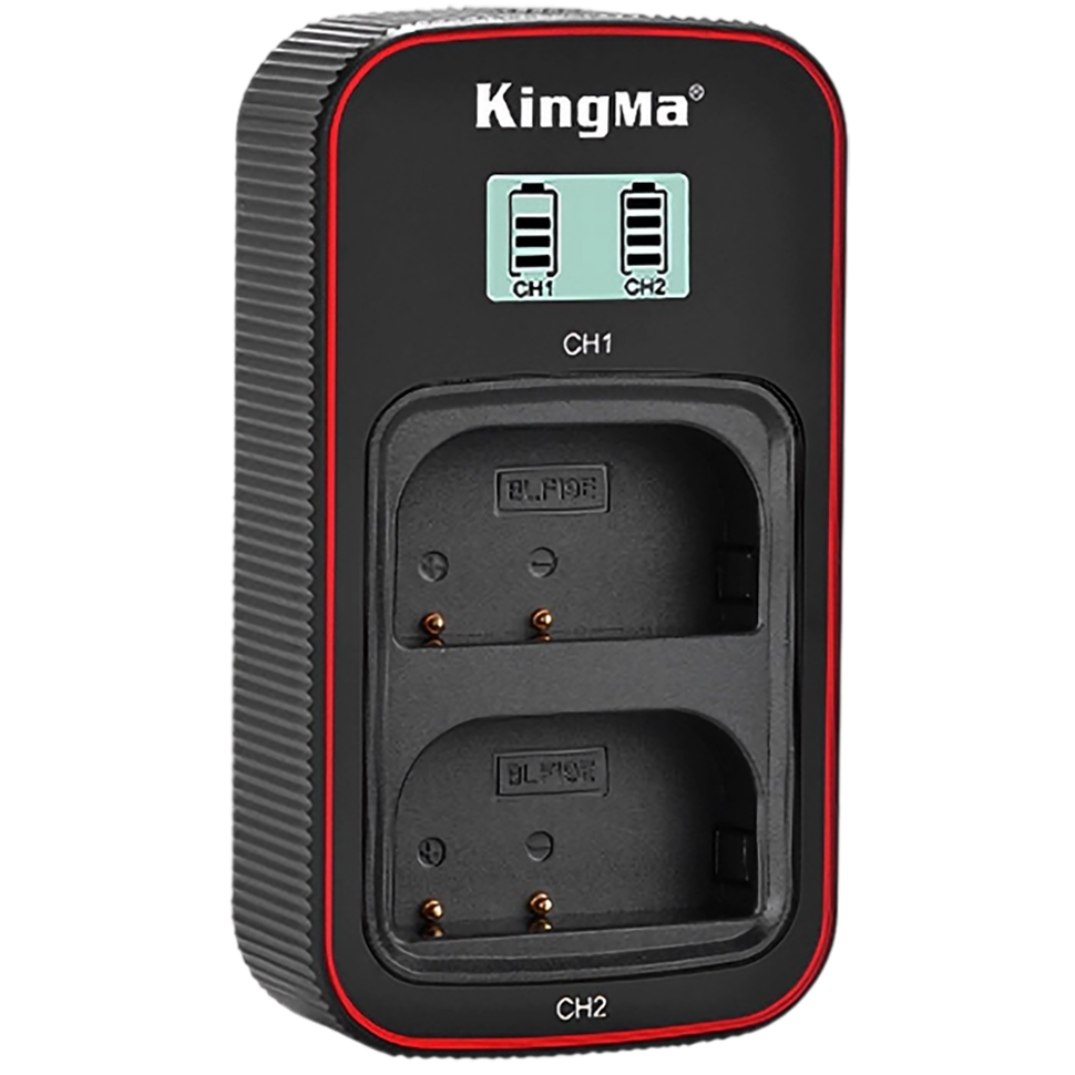 Зарядное устройство KingMa Dual Battery Charger для DMW-BLF19 Зарядное устройство KingMa Dual Battery Charger для DMW-BLF19