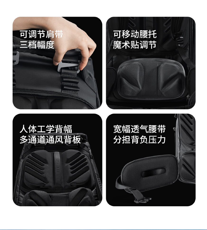 Рюкзак K&F Concept Star Wander 40L Бежевый Рюкзак K&F Concept Star Wander 40L Бежевый