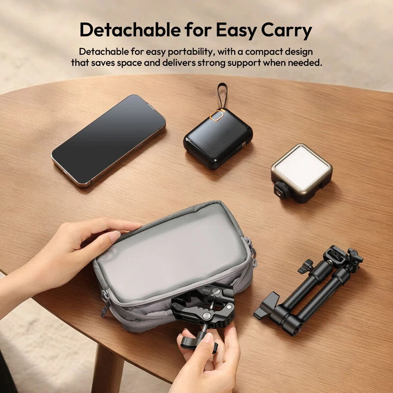 Magic arm с зажимом Ulanzi HD02 10" Magic arm с зажимом Ulanzi HD02 10"