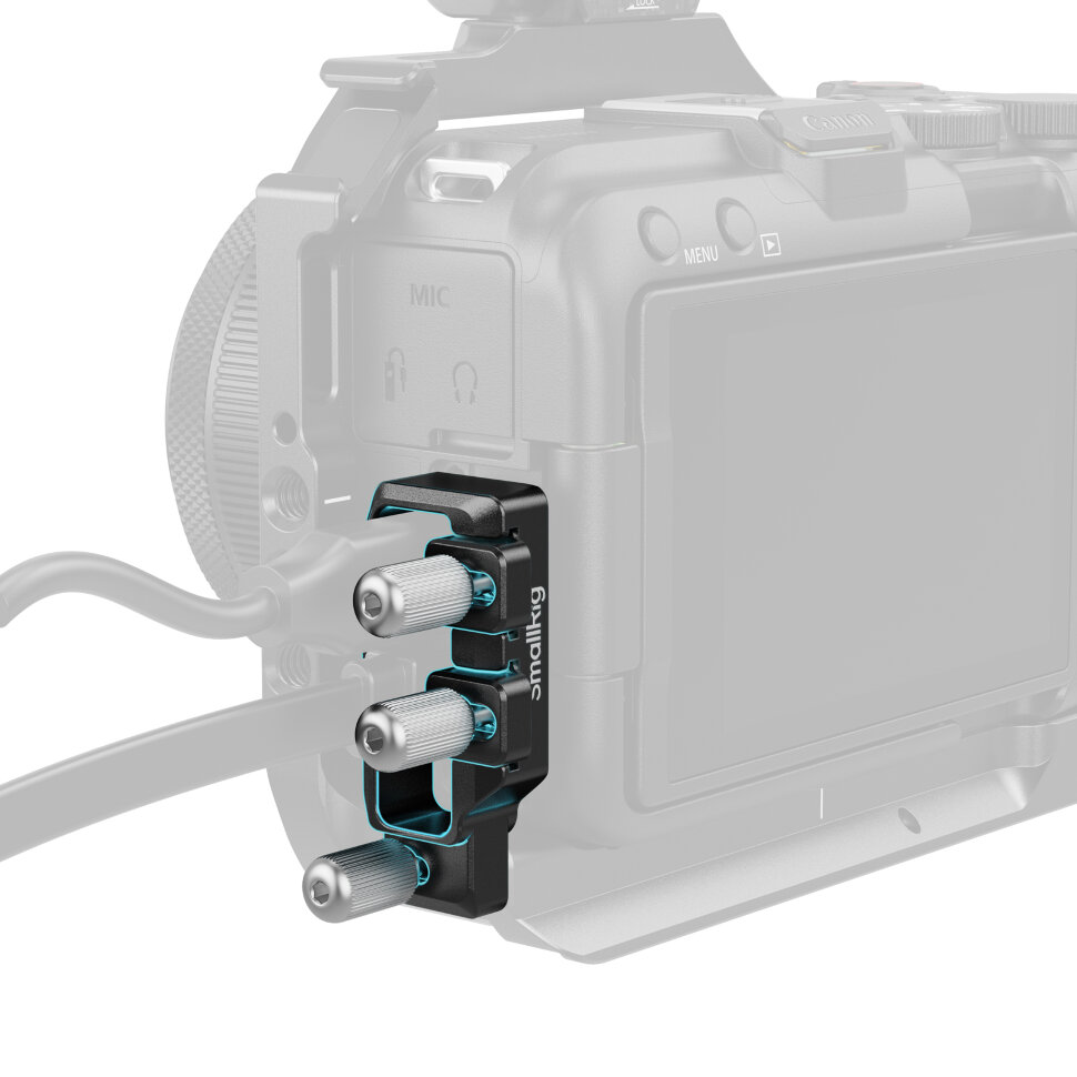 Зажим кабеля SmallRig 5534 HDMI & USB-C Cable Clamp для Canon R50 V Зажим кабеля SmallRig 5534 HDMI & USB-C Cable Clamp для Canon R50 V
