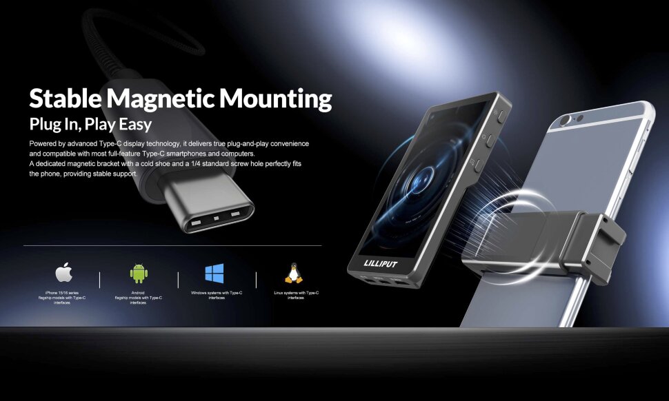 Монитор для селфи Lilliput V4 Монитор для селфи Lilliput V4