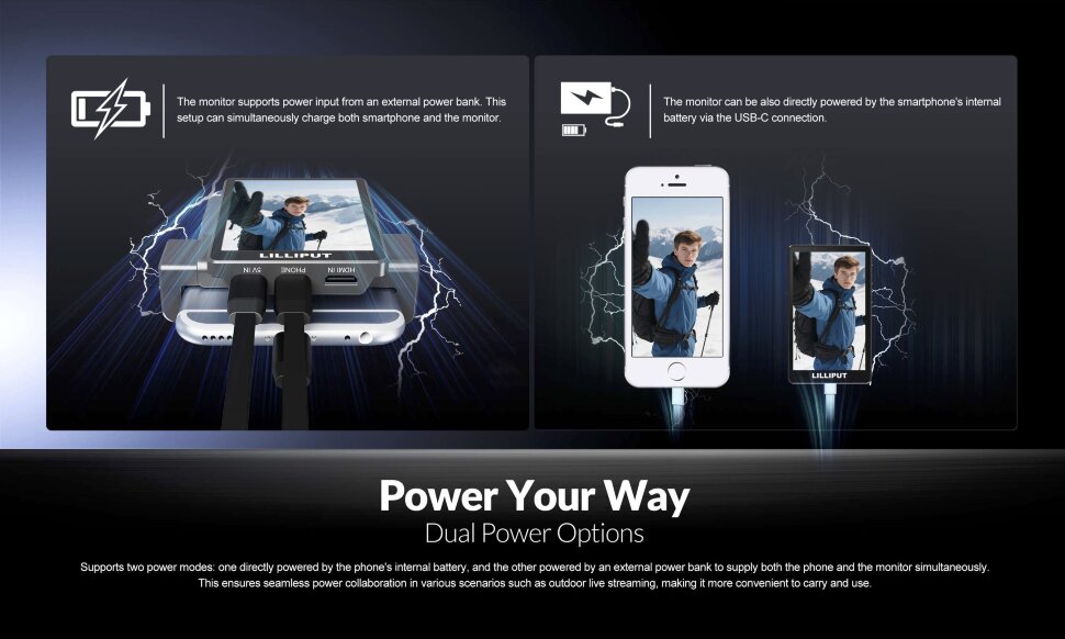 Монитор для селфи Lilliput V4 Монитор для селфи Lilliput V4