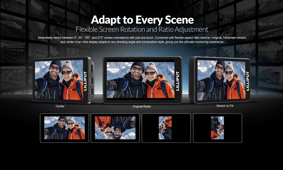 Монитор для селфи Lilliput V4 Монитор для селфи Lilliput V4