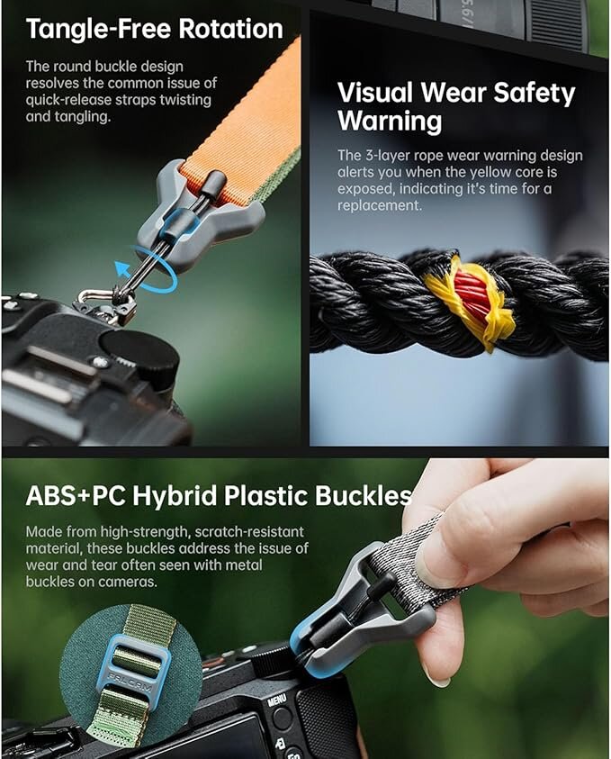 Наплечный ремень Falcam Maglink Quick Magnetic Buckle Lite V2 Красный Наплечный ремень Falcam Maglink Quick Magnetic Buckle Lite V2 Красный