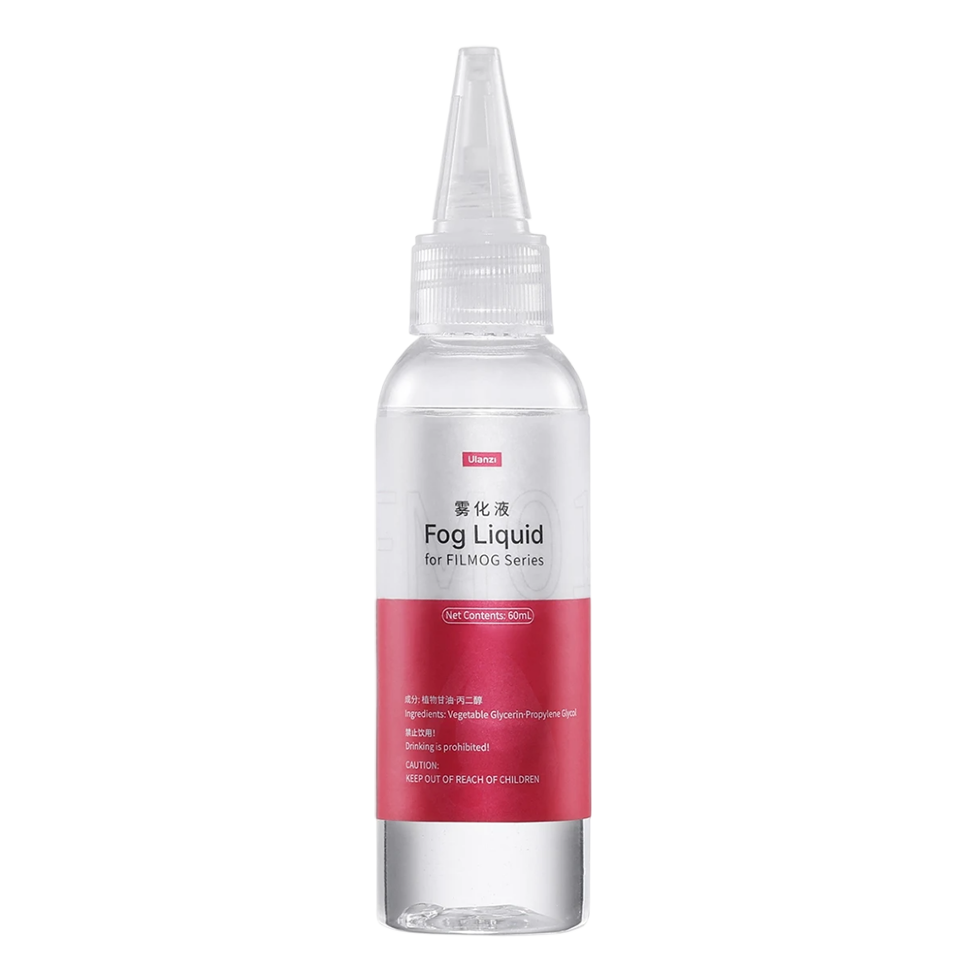 Жидкость Ulanzi Fog Luquid для генератора дыма FILMOG Fog (60мл) Жидкость Ulanzi Fog Luquid для генератора дыма FILMOG Fog (60мл)