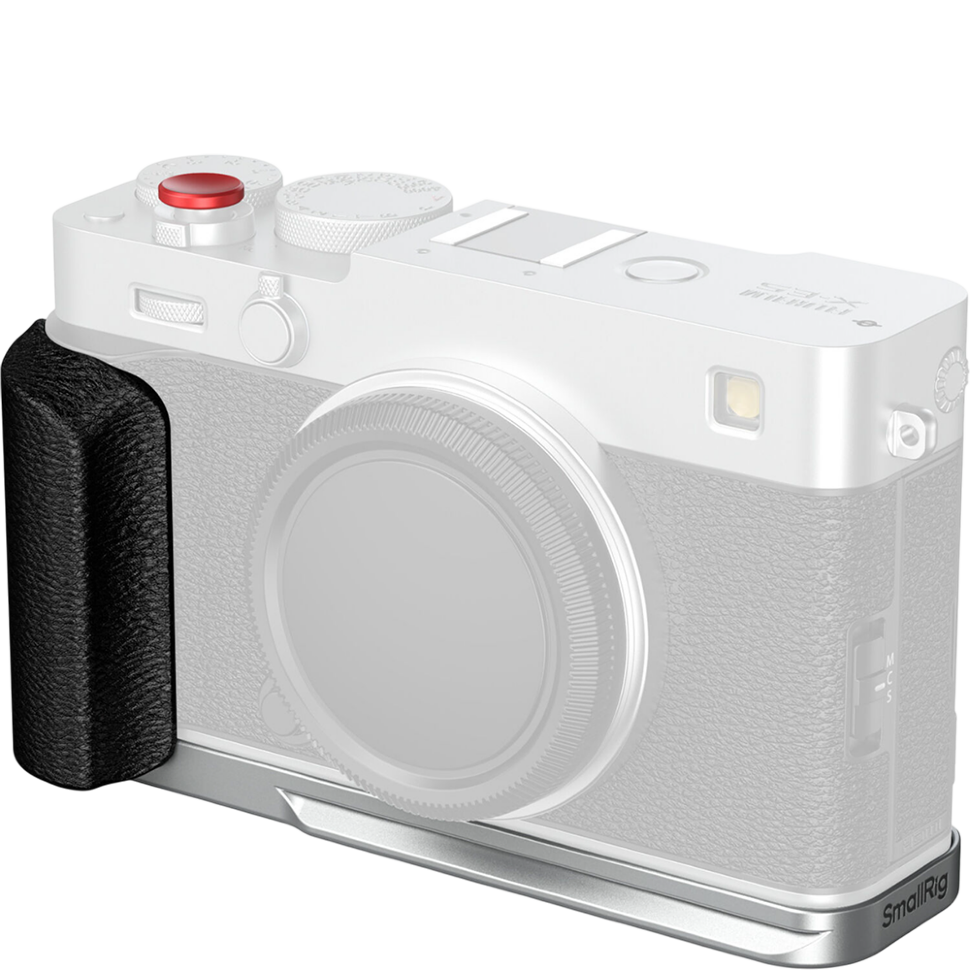 Площадка с рукояткой SmallRig 5447 Silicone Handle для Fujifilm X-E5 Серебро Площадка с рукояткой SmallRig 5447 Silicone Handle для Fujifilm X-E5 Серебро