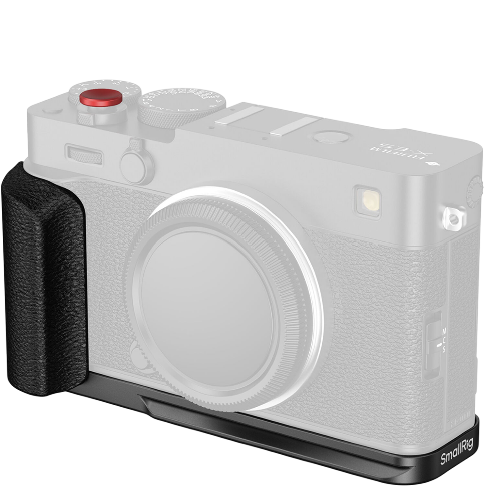 Площадка с рукояткой SmallRig 5448 Silicone Handle для Fujifilm X-E5 Чёрная Площадка с рукояткой SmallRig 5448 Silicone Handle для Fujifilm X-E5 Чёрная