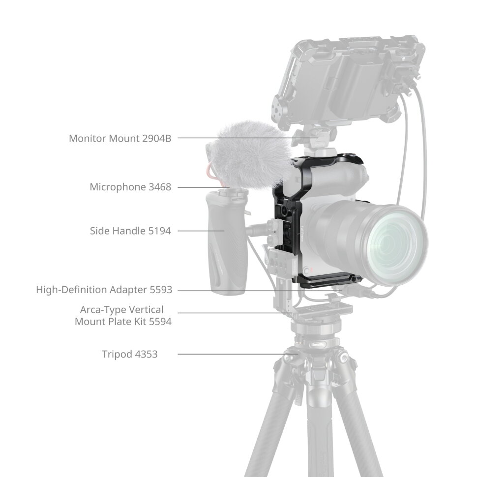 Клетка SmallRig 5587 для Sony FX2 Клетка SmallRig 5587 для Sony FX2