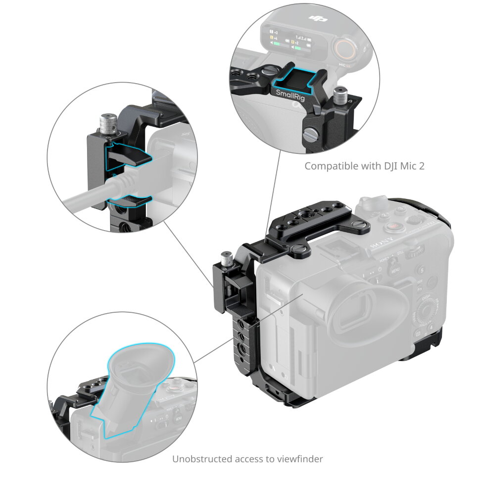 Клетка SmallRig 5587 для Sony FX2 Клетка SmallRig 5587 для Sony FX2