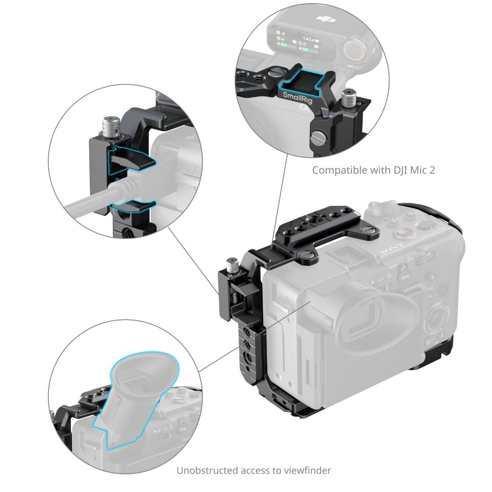 Клетка SmallRig 5589 Basic Kit для Sony FX2 Клетка SmallRig 5589 Basic Kit для Sony FX2