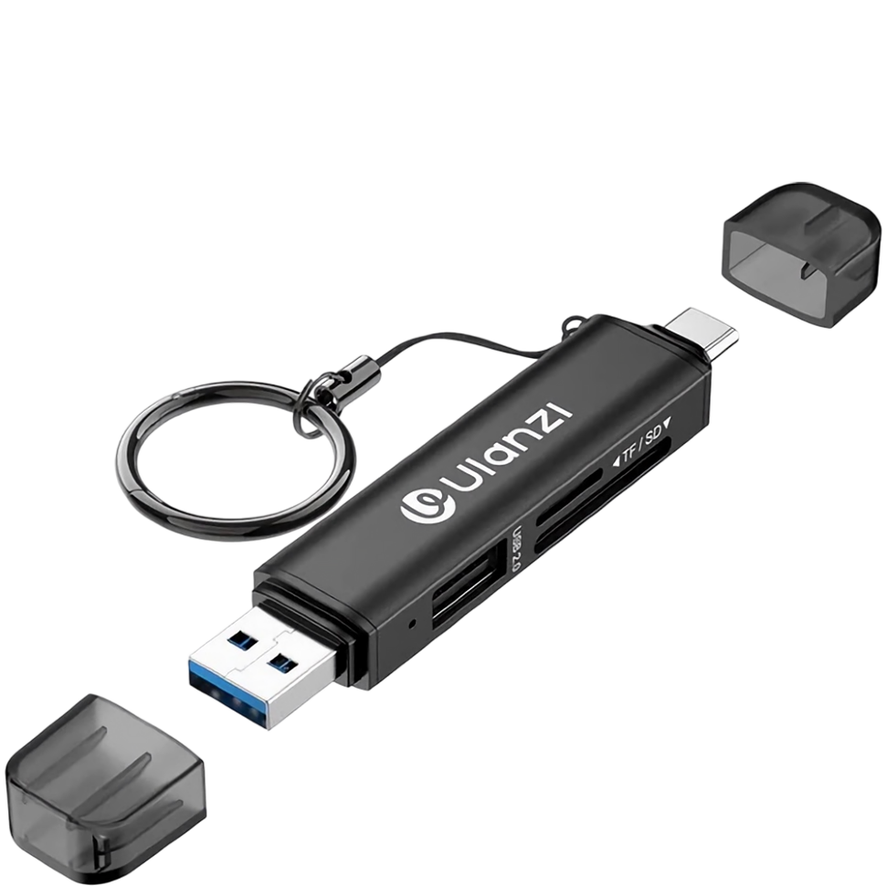 Картридер Ulanzi CR1 3-in-1 card reader