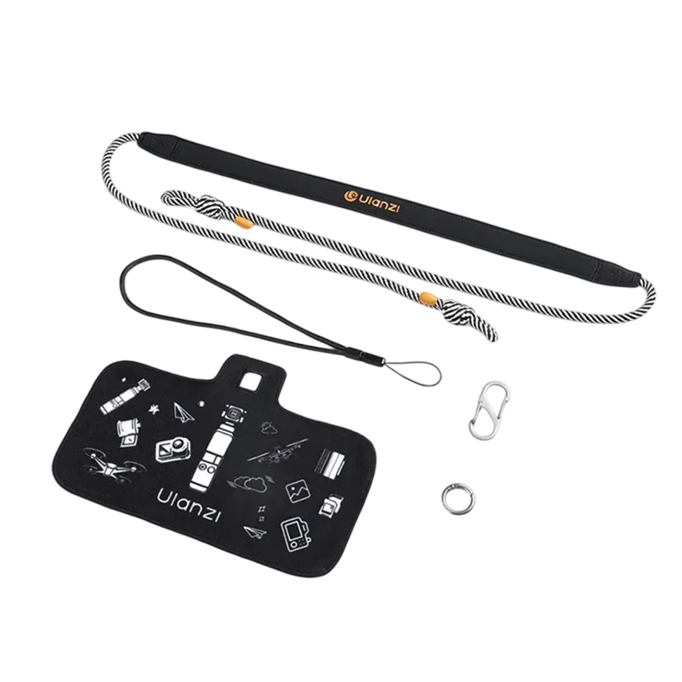 Салфетка - чехол Ulanzi CO70 для DJI Osmo Pocket 3 Чёрная Салфетка - чехол Ulanzi CO70 для DJI Osmo Pocket 3 Чёрная