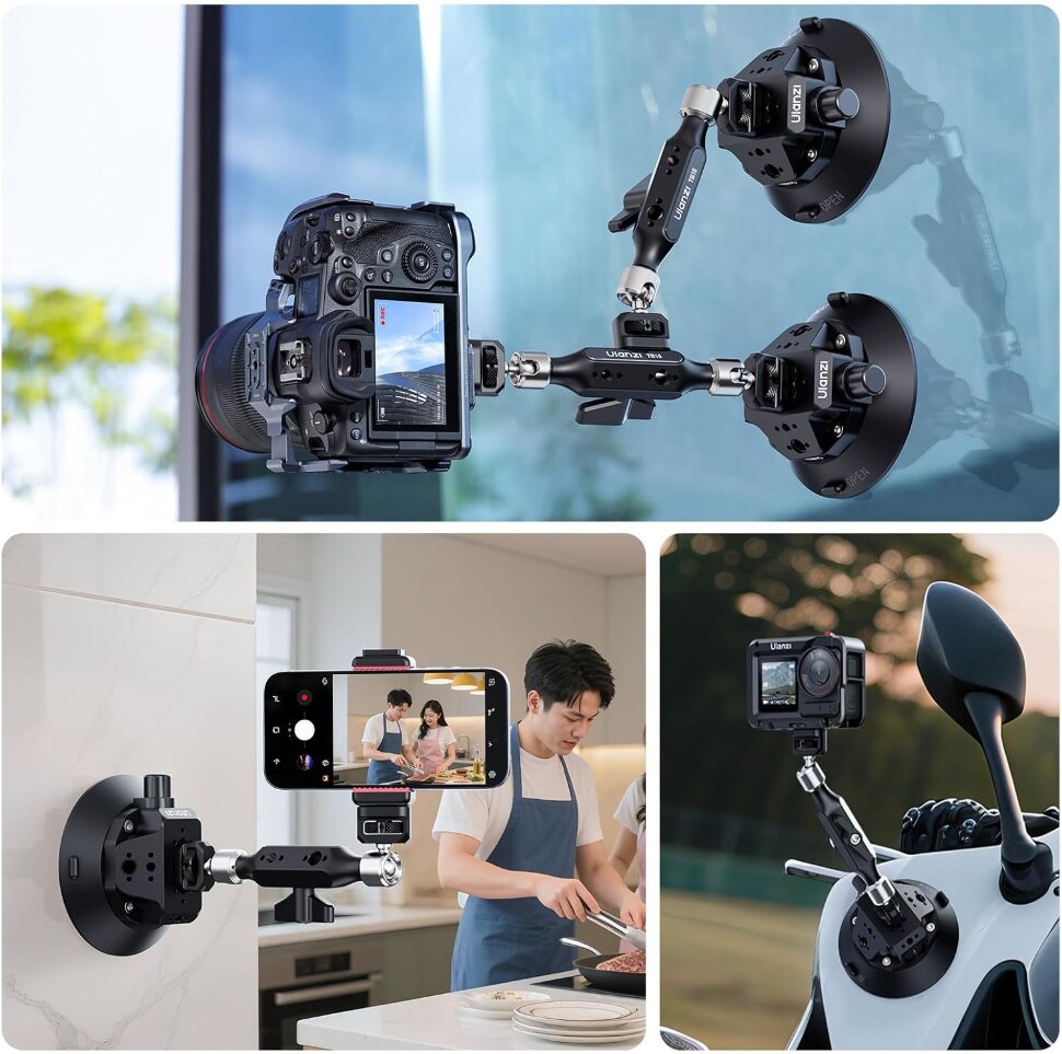 Вакуумная присоска Ulanzi TB15 Вакуумная присоска Ulanzi TB15