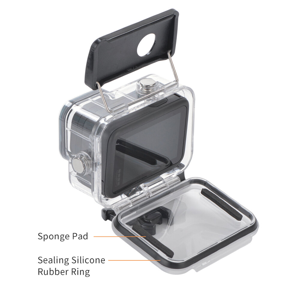 Аквабокс KingMa BMGP342 для GoPro Hero 9/10/11/12 Аквабокс KingMa BMGP342 для GoPro Hero 9/10/11/12