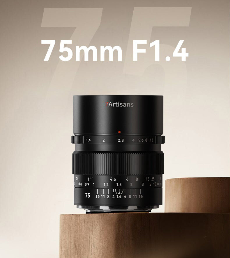 Объектив 7Artisans 75mm F1.4 Z-mount Объектив 7Artisans 75mm F1.4 Z-mount