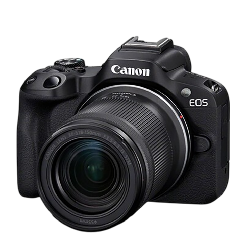 Беззеркальная камера Canon EOS R50 Kit RF-S 18-150mm f/3.5-6.3 IS STM Чёрная Беззеркальная камера Canon EOS R50 Kit RF-S 18-150mm f/3.5-6.3 IS STM Чёрная