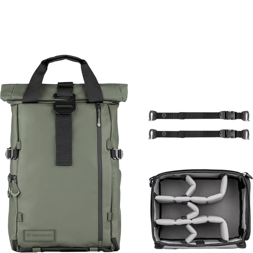Рюкзак WANDRD PRVKE V4 31L Photography Bundle Зелёный