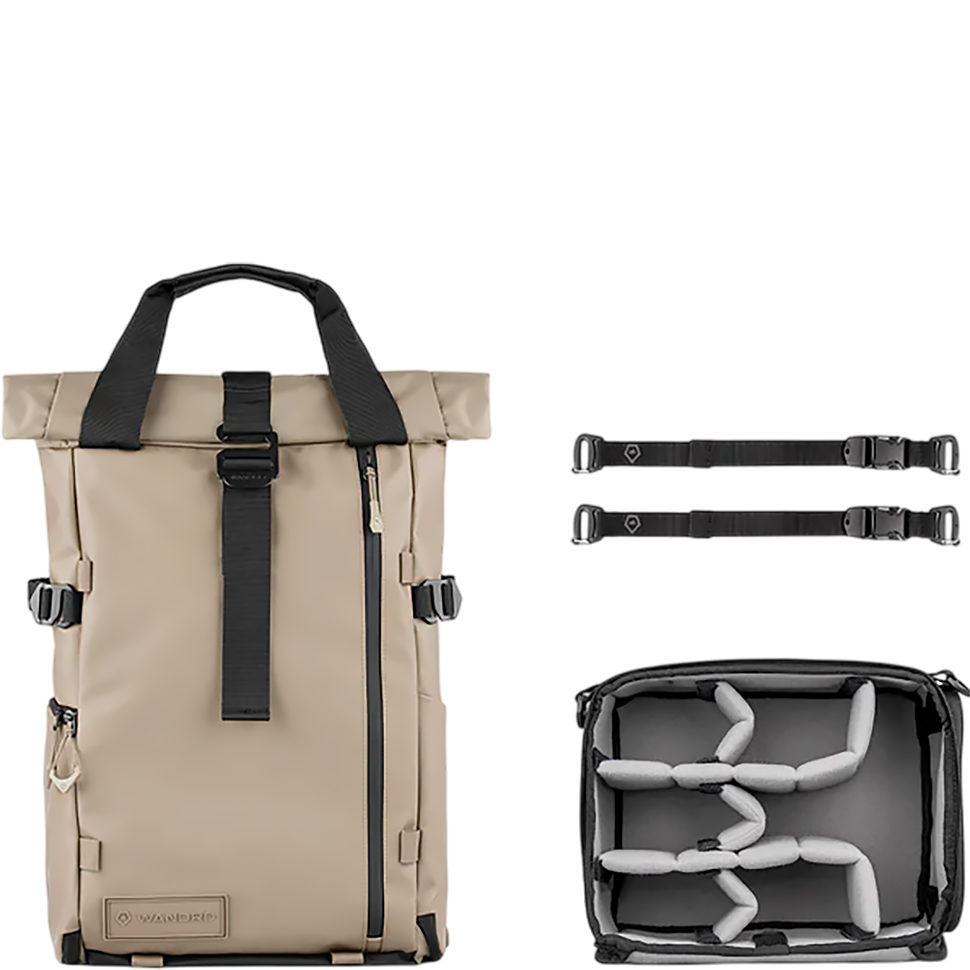 Рюкзак WANDRD PRVKE V4 21L Photography Bundle Бежевый