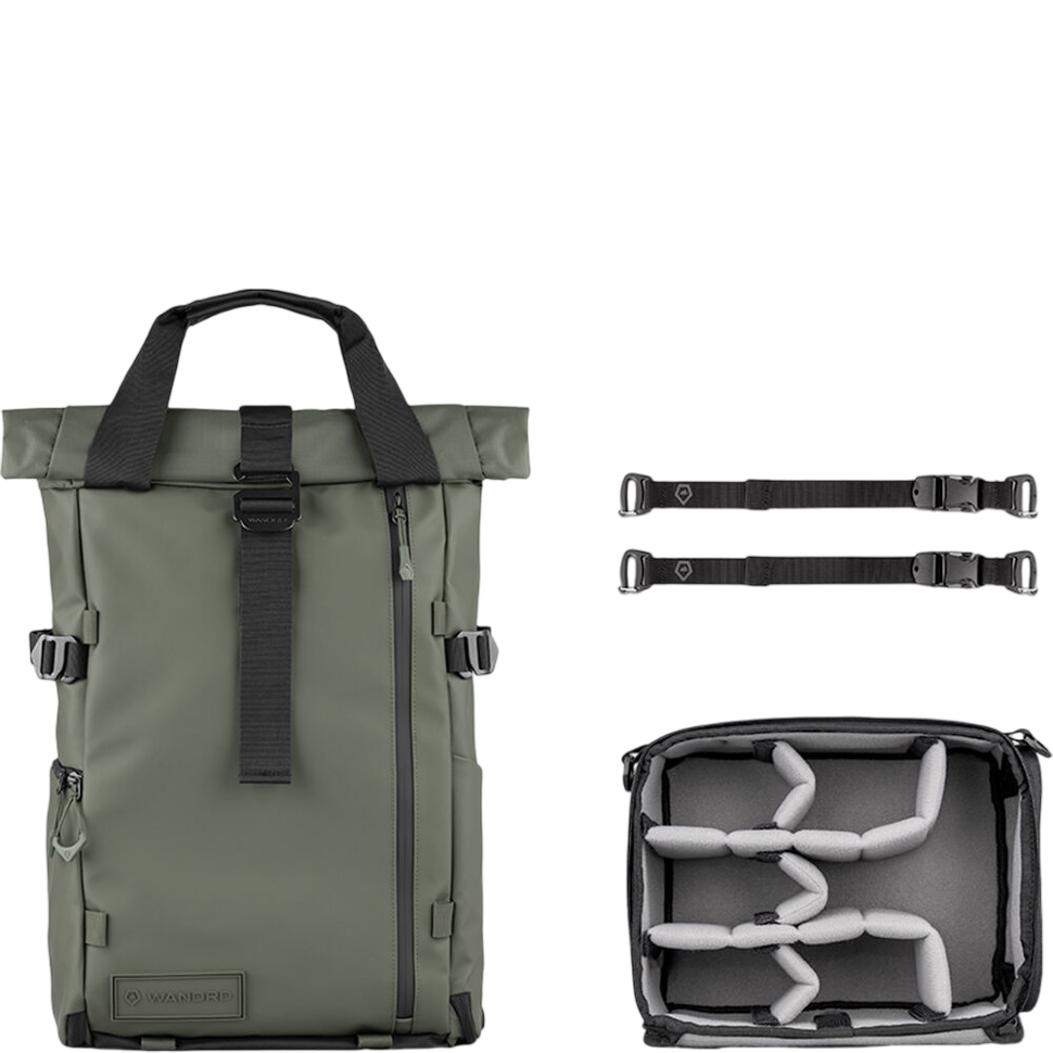 Рюкзак WANDRD PRVKE V4 21L Photography Bundle Зелёный