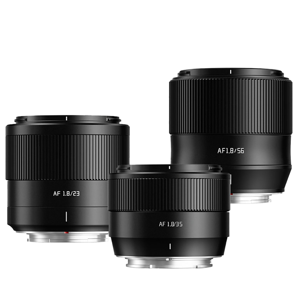 Комплект объективов TTArtisan AF Trio Lens SET (23mm/35mm/56mm F1.8) E-mount Чёрный Комплект объективов TTArtisan AF Trio Lens SET (23mm/35mm/56mm F1.8) E-mount Чёрный