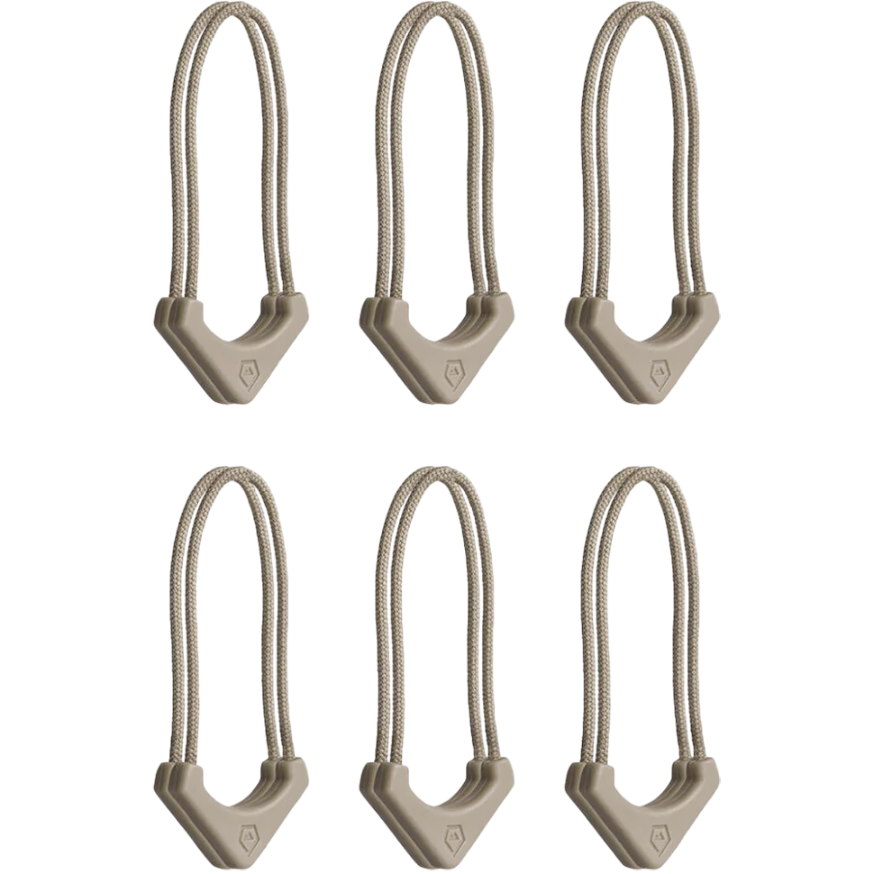 Пуллер-петля для молнии WANDRD WORRYLESS Zipper Puller Бежевая (6 пар) Пуллер-петля для молнии WANDRD WORRYLESS Zipper Puller Бежевая (6 пар)